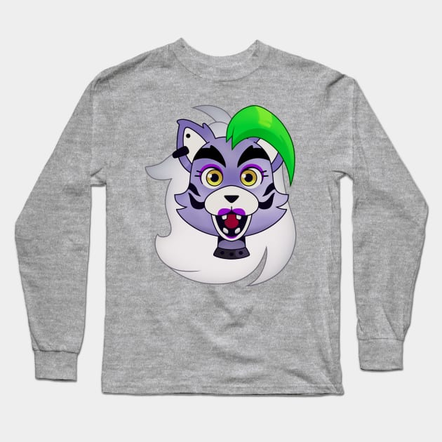 FNaF Roxanne Wolf Long Sleeve T-Shirt by Flipwish